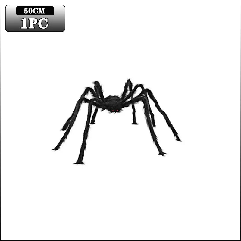 Giant Bendable Halloween Spider Decoration