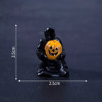 Mini Grim Reaper Halloween Figurine Set
