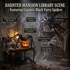 Giant Bendable Halloween Spider Decoration