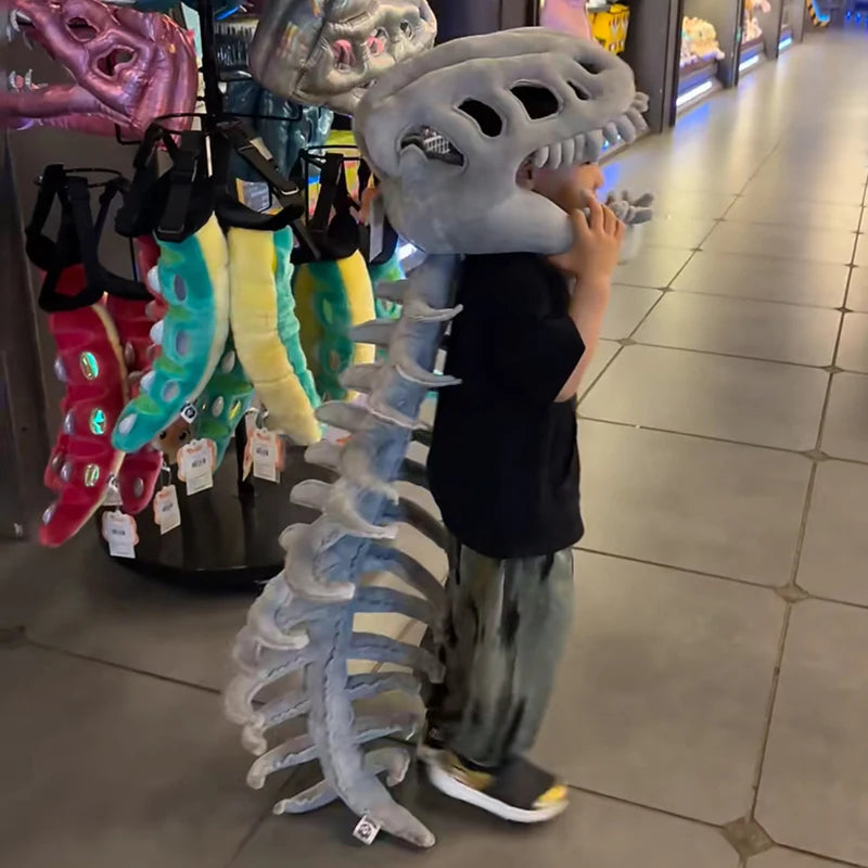 3D Dinosaur Skeleton Halloween Headgear
