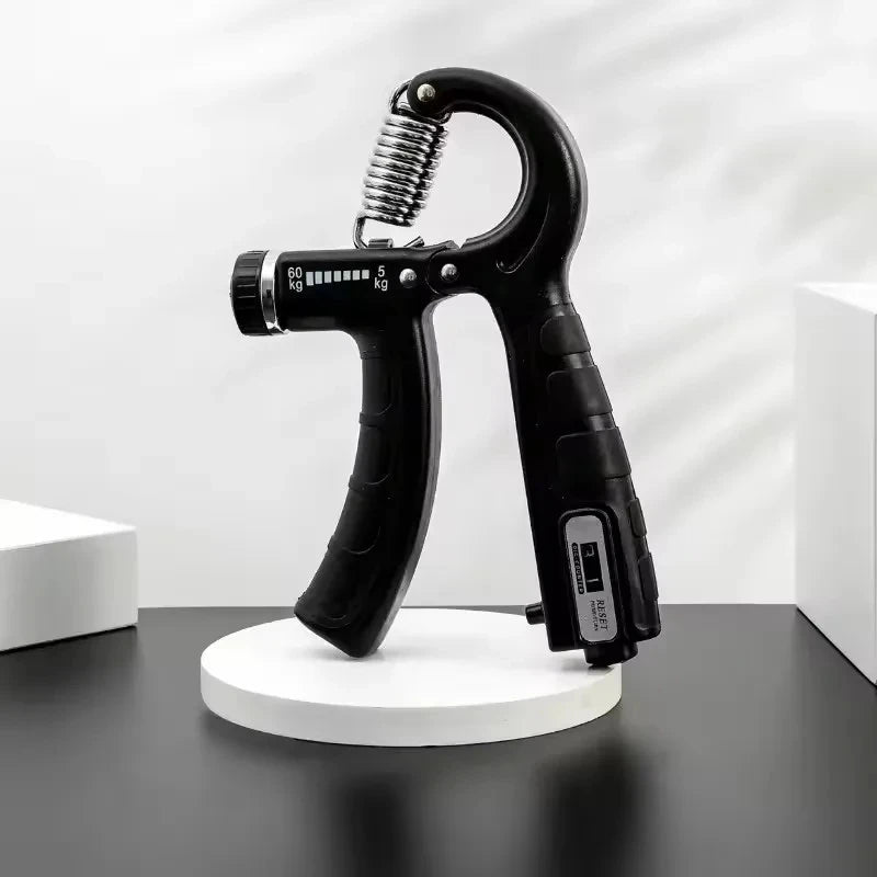 5–60kg Adjustable Hand Grip Strengthener with Counter