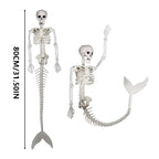 80cm Mermaid Skeleton Halloween Decoration