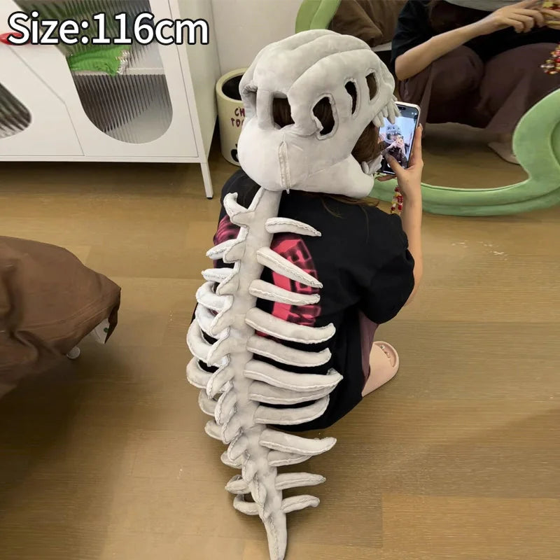 3D Dinosaur Skeleton Halloween Headgear