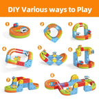 Electronic DIY Train Track Building Set