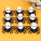 LED Halloween Skull & Spider Candle Light