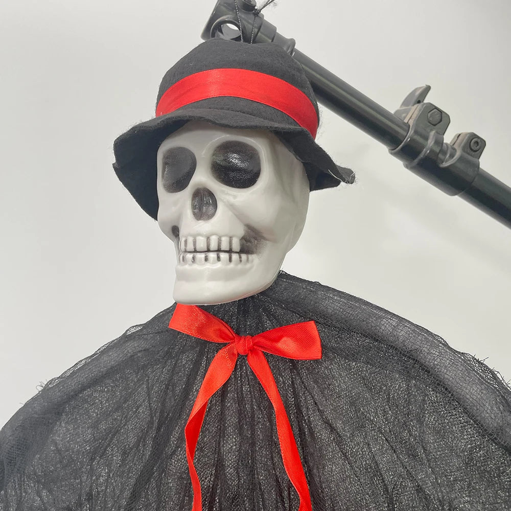 Hanging Skeleton Ghost Halloween Decoration