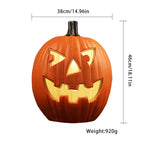 Hollow Light-Up Jack-O’-Lantern Halloween Pumpkin