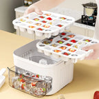 50-Cube Press-Release Ice Tray & Storage Box