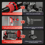 No-Drill Doorway Pull-Up Bar with Pull Straps